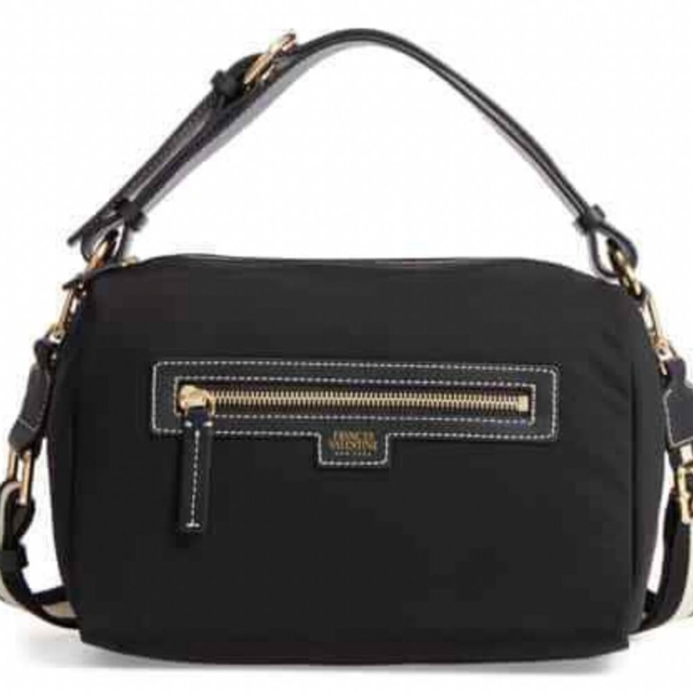 NWT Frances Valentine Flannery, Nylon Black Fabulous Everyday Bag